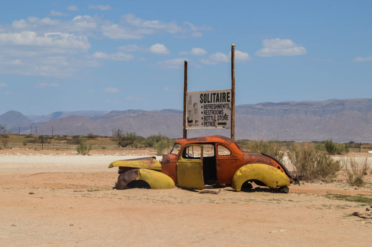 Itinerari Namibia: percorsi da 10, 14 e 20 giorni 1 Solitaire Namibia