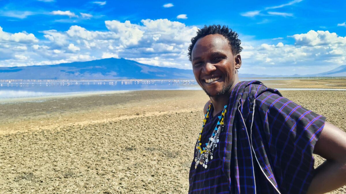 Maasai di lago Natron