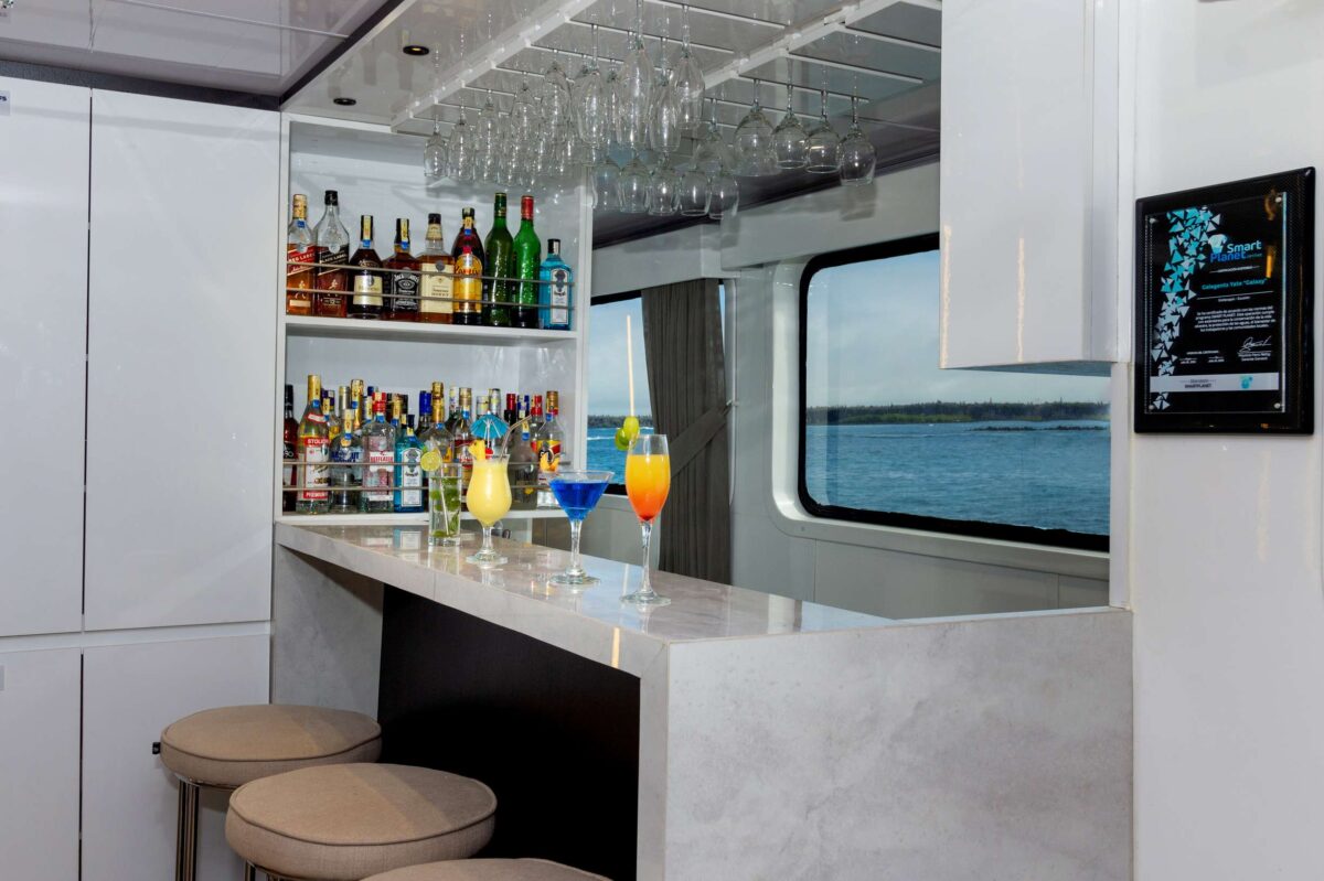 Bar dello yacht Galaxy