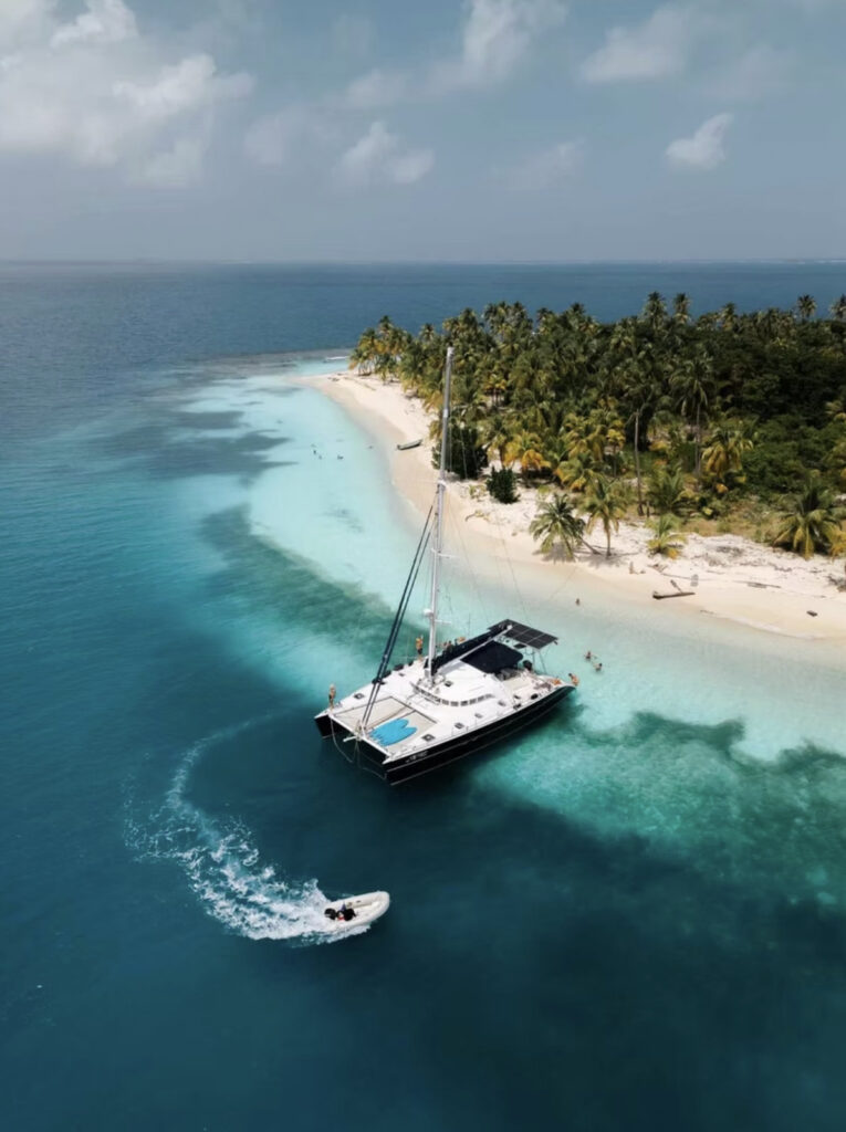 catamarano san blas