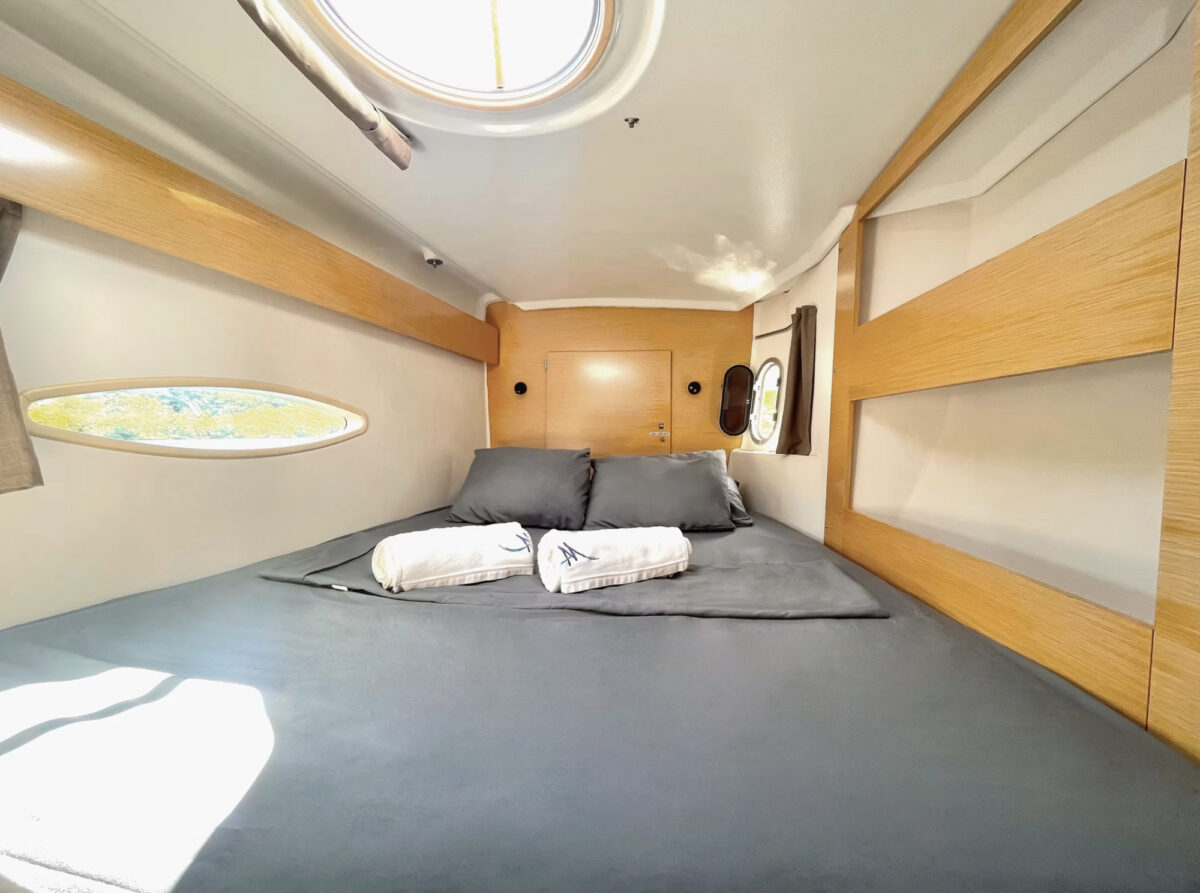 cabina Catamarano atlantic