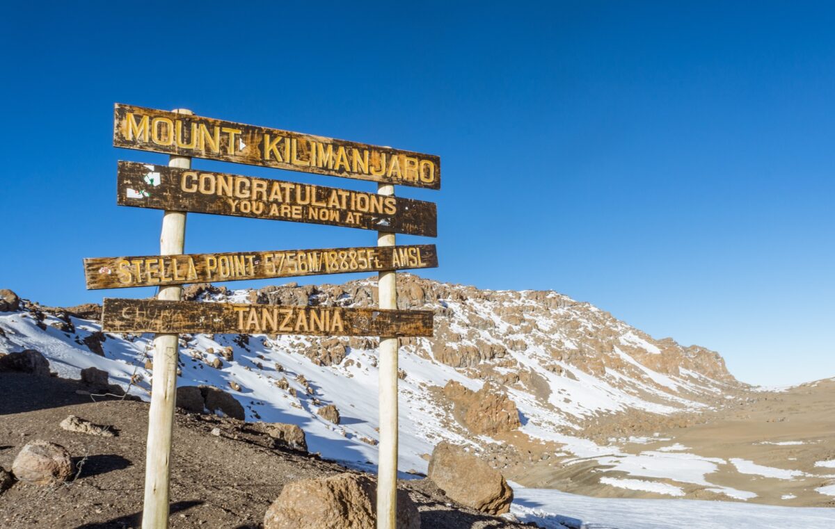 Stella point kilimanjaro