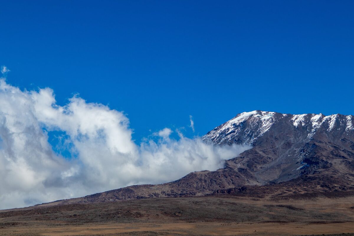 vista del monte Kilimanjaro tanzania